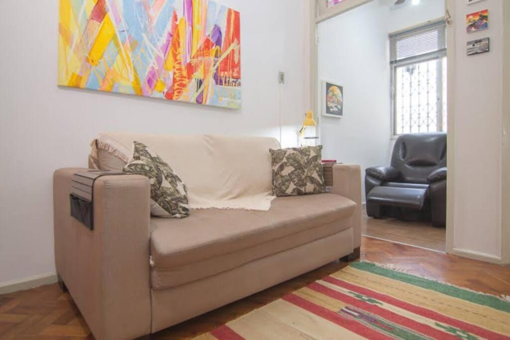 Apartamento Charmoso Na Praia De Copacabana Rio de Janeiro Kültér fotó