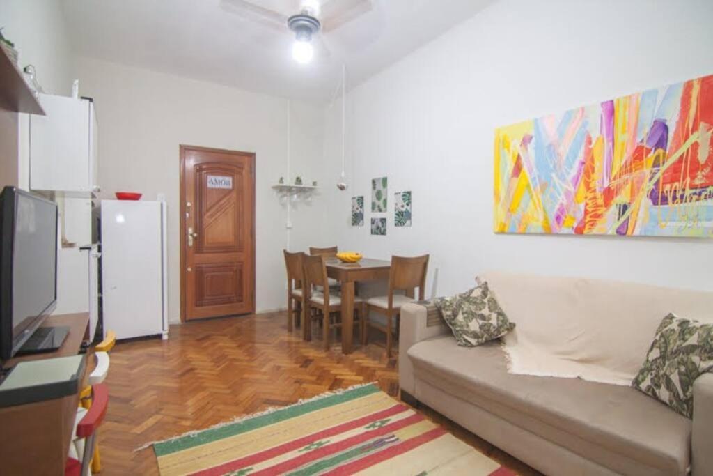 Apartamento Charmoso Na Praia De Copacabana Rio de Janeiro Kültér fotó