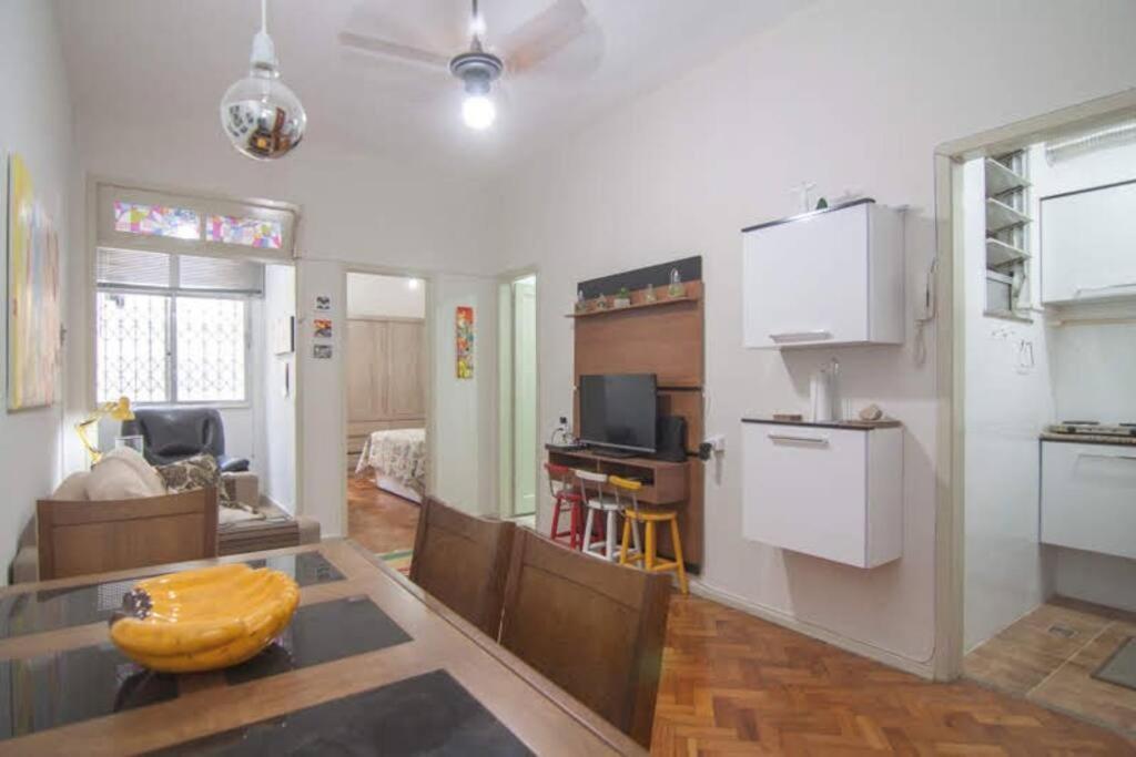 Apartamento Charmoso Na Praia De Copacabana Rio de Janeiro Kültér fotó